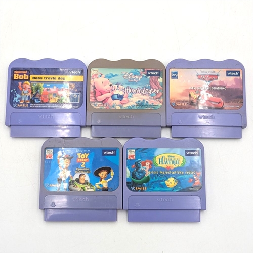 V Smile Spil Bundle - 5 Spil - V Smile Spil (B Grade) (Genbrug)